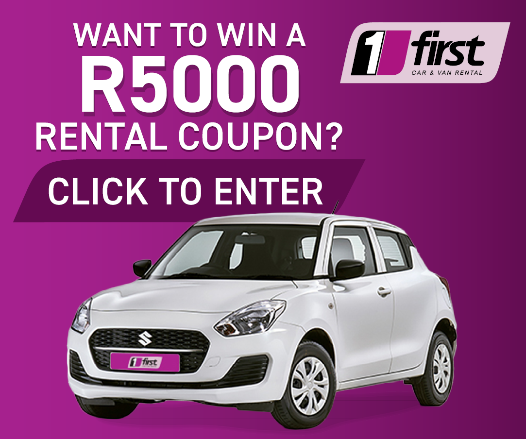 Enter the to win a R5000 First car & van rental Voucher