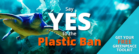 Say YES to the plastic ban
